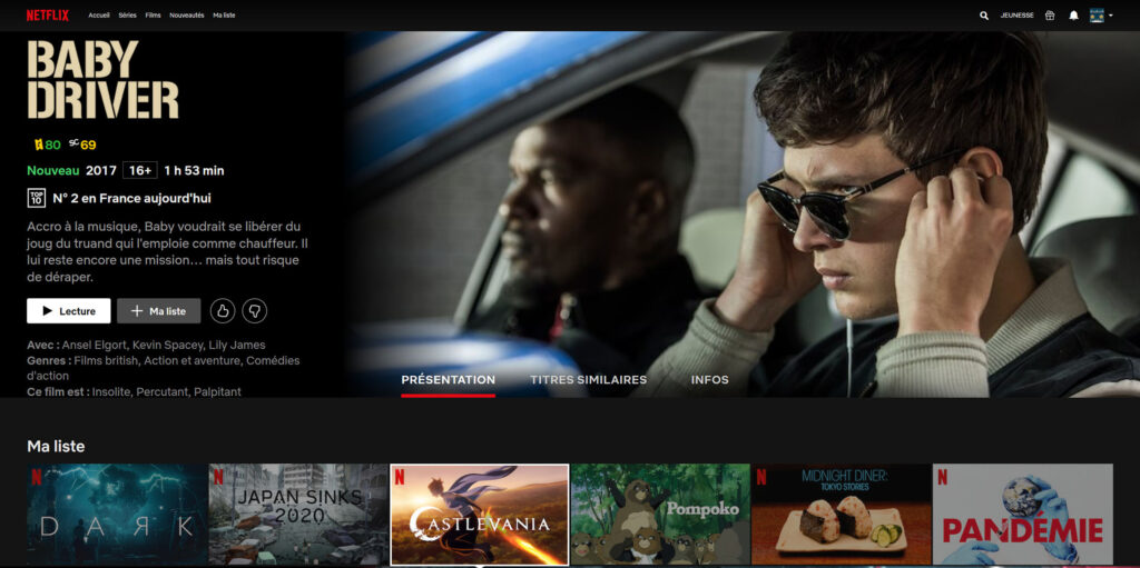 NoteFlix BabyDriver NoteFlix BabyDriver