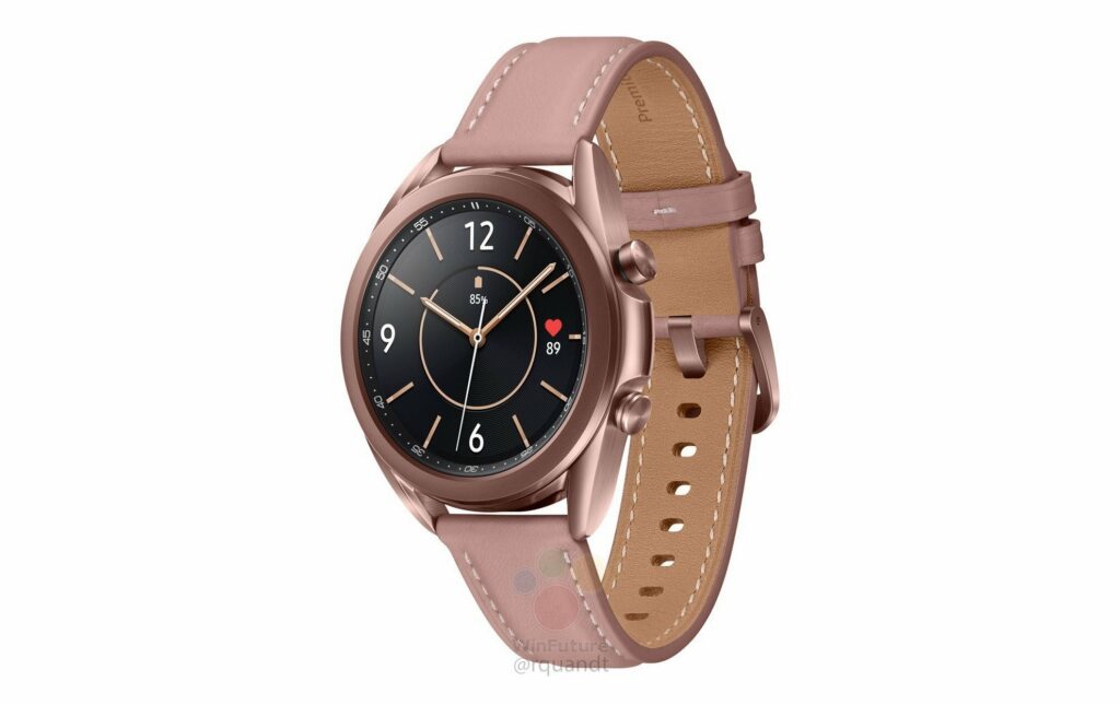 Fuite Galaxy Watch 3 // Source : WinFuture Fuite Galaxy Watch 3 // Source : WinFuture