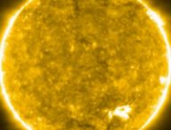 Le Soleil vu par Solar Orbiter le 30 mai 2020. // Source : Solar Orbiter/EUI Team (ESA & NASA); CSL, IAS, MPS, PMOD/WRC, ROB, UCL/MSSL (photo recadrée)