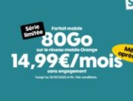 Sosh 80 Go 15 juillet