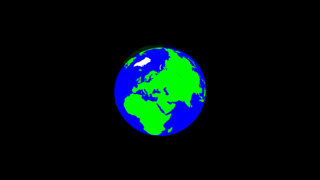 La Terre vue par la comète NEOWISE le 13 juillet 2020. // Source : Capture d'écran orbitsimulator.com La Terre vue par la comète NEOWISE le 13 juillet 2020. // Source : Capture d'écran orbitsimulator.com