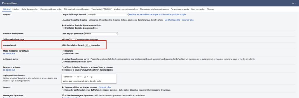 La fameuse rubrique // Source : Capture d'écran Numerama La fameuse rubrique // Source : Capture d'écran Numerama