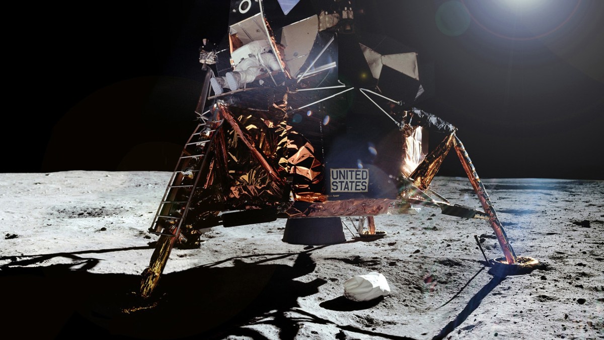 Concept d'atterrisseur lunaire // Source : Nasa Concept d'atterrisseur lunaire // Source : Nasa