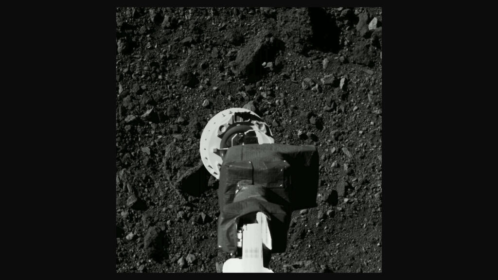La sonde en approche de l'astéroïde au cours de cette deuxième répétition. // Source : NASA/Goddard/University of Arizona La sonde en approche de l'astéroïde au cours de cette deuxième répétition. // Source : NASA/Goddard/University of Arizona