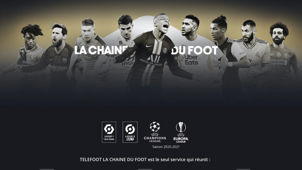 La chaîne Téléfoot // Source : Téléfoot/Mediapro La chaîne Téléfoot // Source : Téléfoot/Mediapro