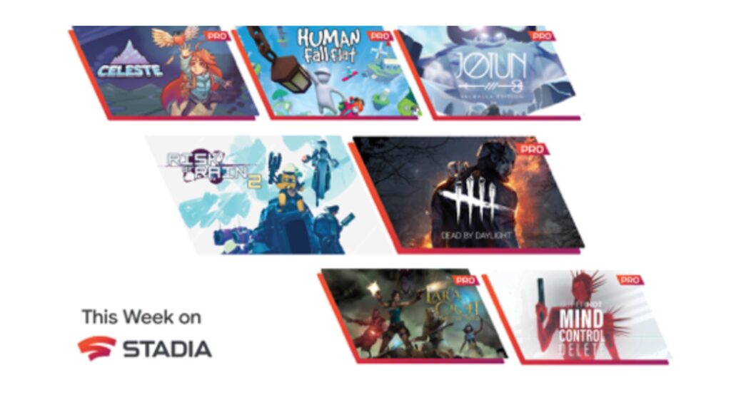 Jeux gratuits de Stadia en octobre 2020 // Source : Google