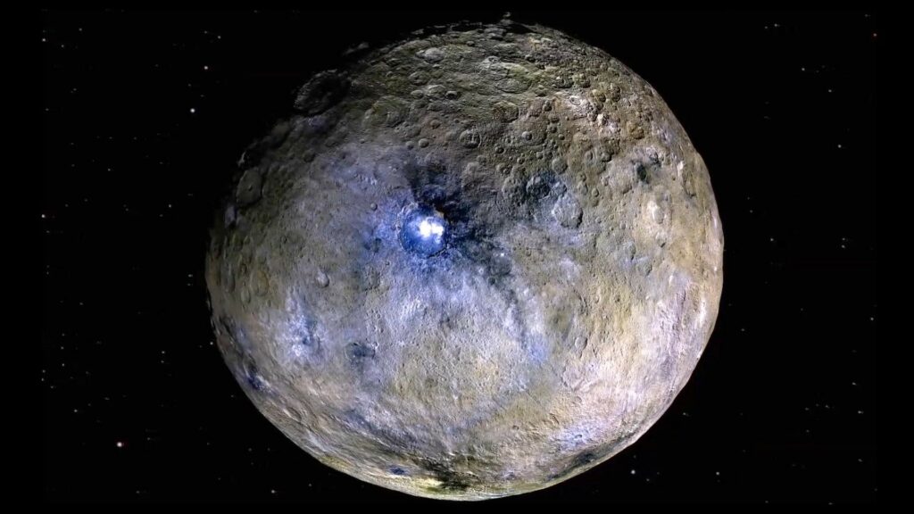La planète naine Cérès // Source : Nasa La planète naine Cérès // Source : Nasa