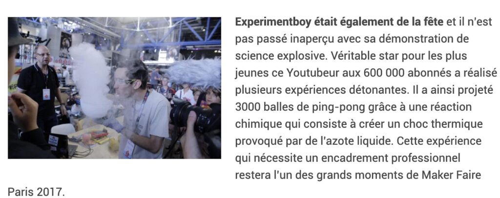 Source : paris.makerfaire.com Source : paris.makerfaire.com