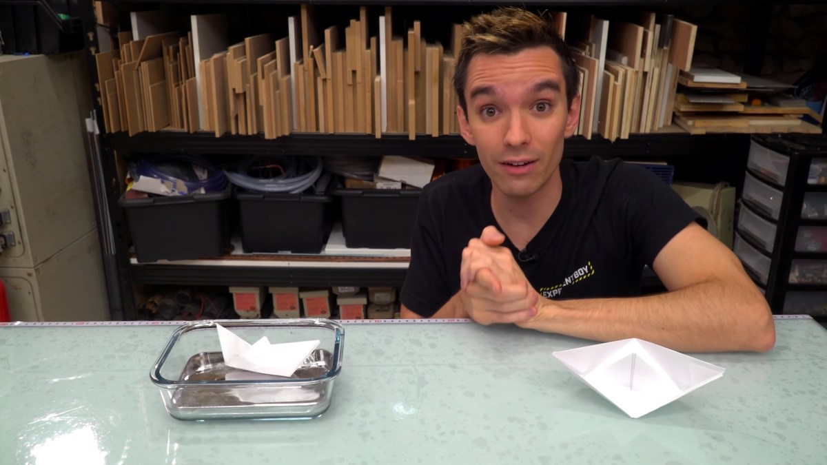 Baptiste Mortier-Dumont en juillet 2020 // Source : YouTube/Experimentboy Baptiste Mortier-Dumont en juillet 2020 // Source : YouTube/Experimentboy