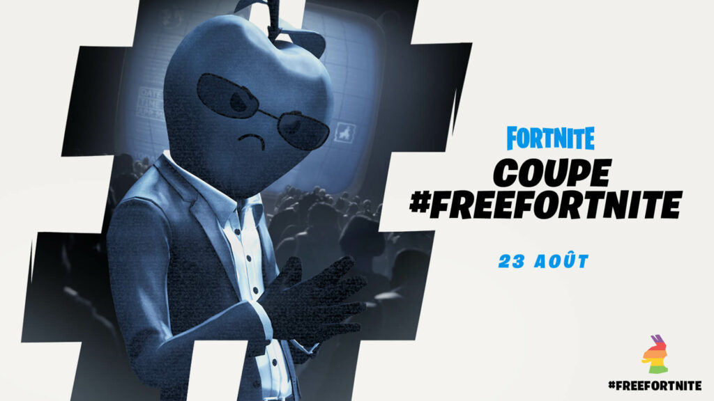 Le tournoi #FreeFortnite organisé par Epic Games // Source : Epic Le tournoi #FreeFortnite organisé par Epic Games // Source : Epic