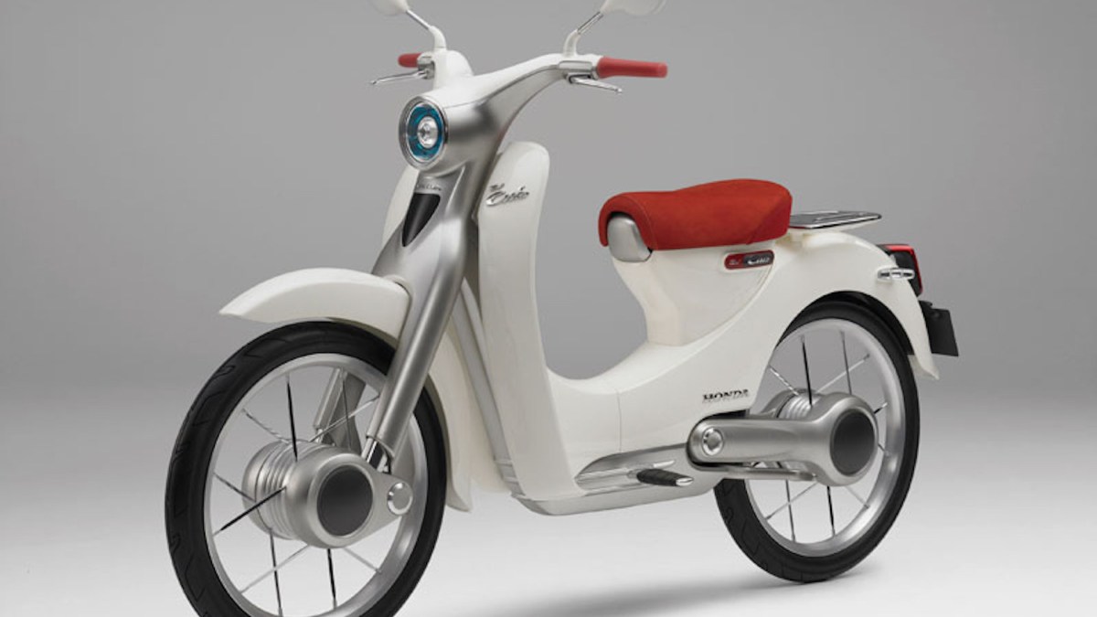 Concept de Honda Super Cub électrique en 2009 Concept de Honda Super Cub électrique en 2009