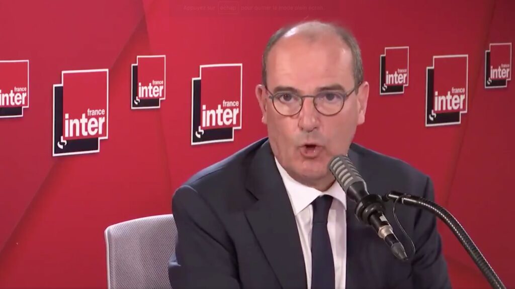 Jean Castex sur France Inter le 26 août 2020 // Source : France Inter Jean Castex sur France Inter le 26 août 2020 // Source : France Inter