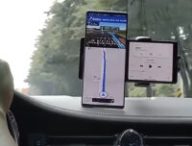 L'étrange LG Wing // Source : Capture d'écran d'une vidéo d'Android Authority