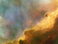La Nébuleuse M17, prise par Hubble. // Source : NASA, ESA and J. Hester (ASU)