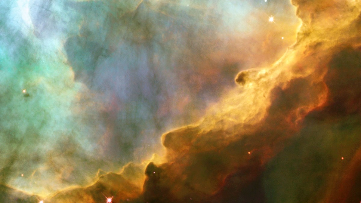 La Nébuleuse M17, prise par Hubble. // Source : NASA, ESA and J. Hester (ASU) La Nébuleuse M17, prise par Hubble. // Source : NASA, ESA and J. Hester (ASU)