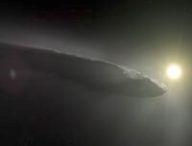 Vue d'artiste d'Oumuamua. // Source : ESA/Hubble, NASA, ESO, M. Kornmesser Vue d'artiste d'Oumuamua. // Source : ESA/Hubble, NASA, ESO, M. Kornmesser
