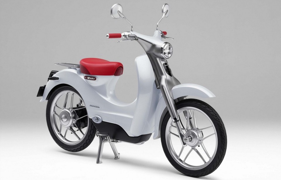 Super Cub électrique // Source : Concept Honda Super Cub électrique // Source : Concept Honda