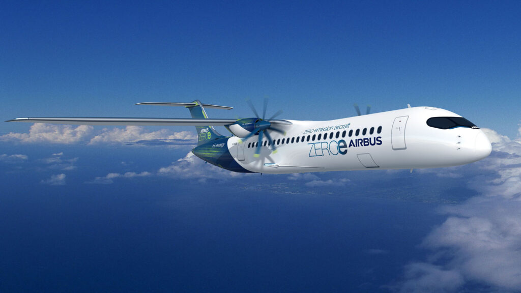 AirbusZEROe Turboprop Concept AirbusZEROe Turboprop Concept