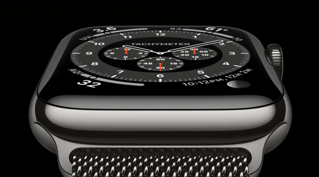 Apple Watch Series 6 // Source : Capture d'écran Numerama Apple Watch Series 6 // Source : Capture d'écran Numerama