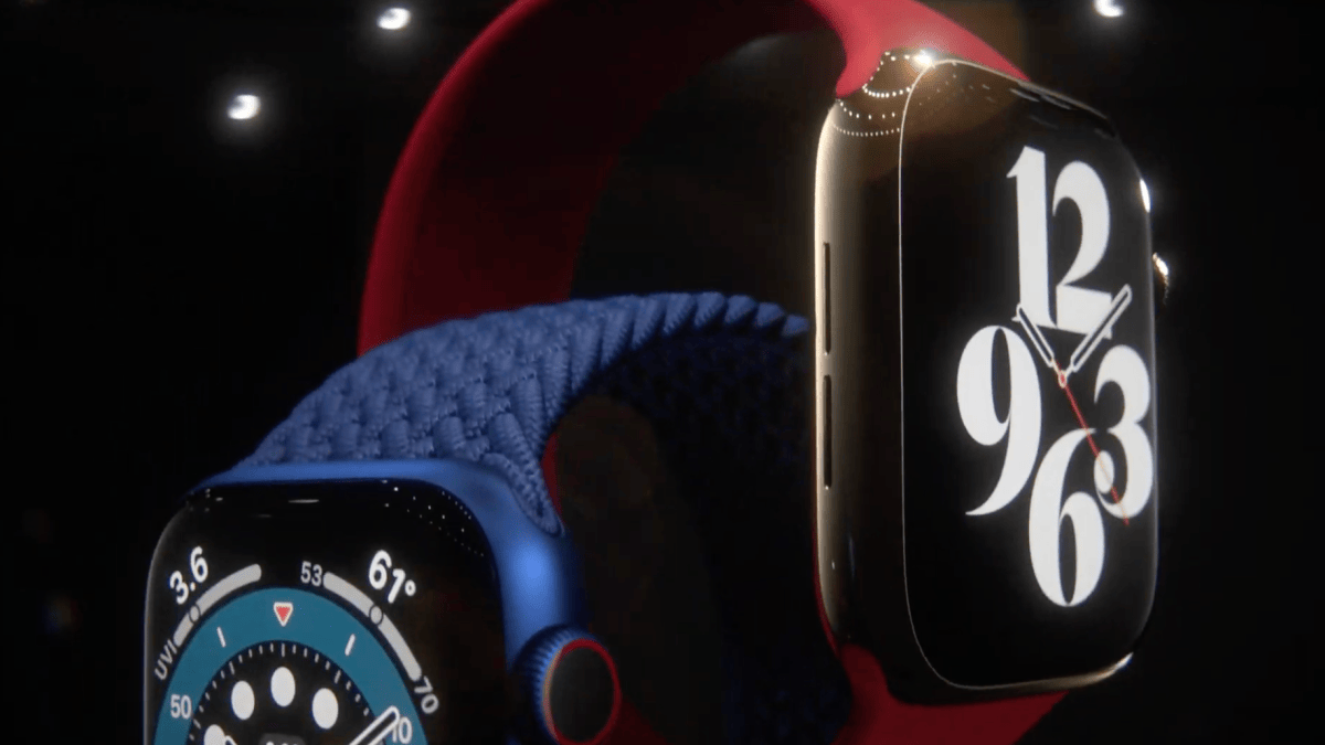 Apple Watch Series 6 // Source : Capture d'écran Numerama Apple Watch Series 6 // Source : Capture d'écran Numerama