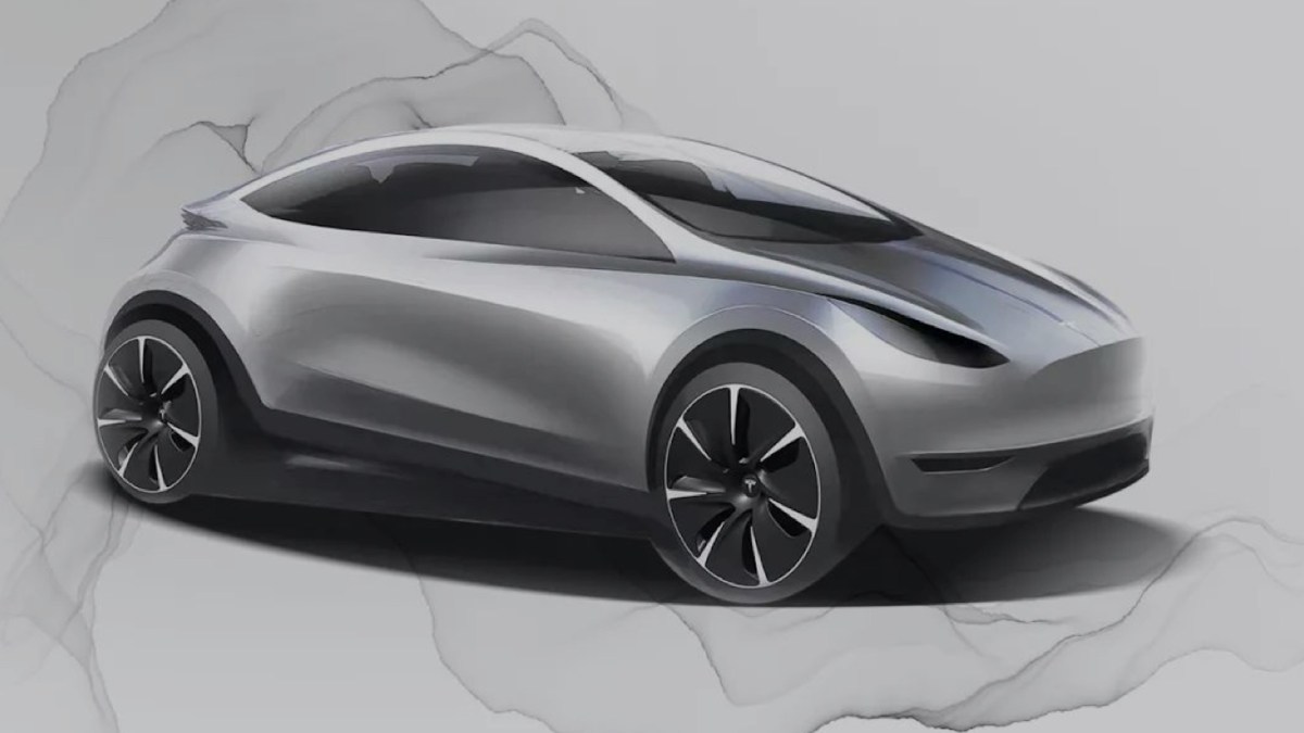 Petite voiture Tesla // Source : Tesla Petite voiture Tesla // Source : Tesla