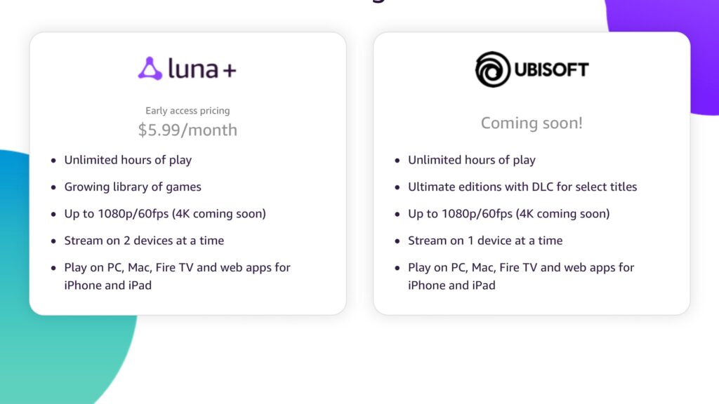 Les bouquets Amazon Luna // Source : Amazon Les bouquets Amazon Luna // Source : Amazon