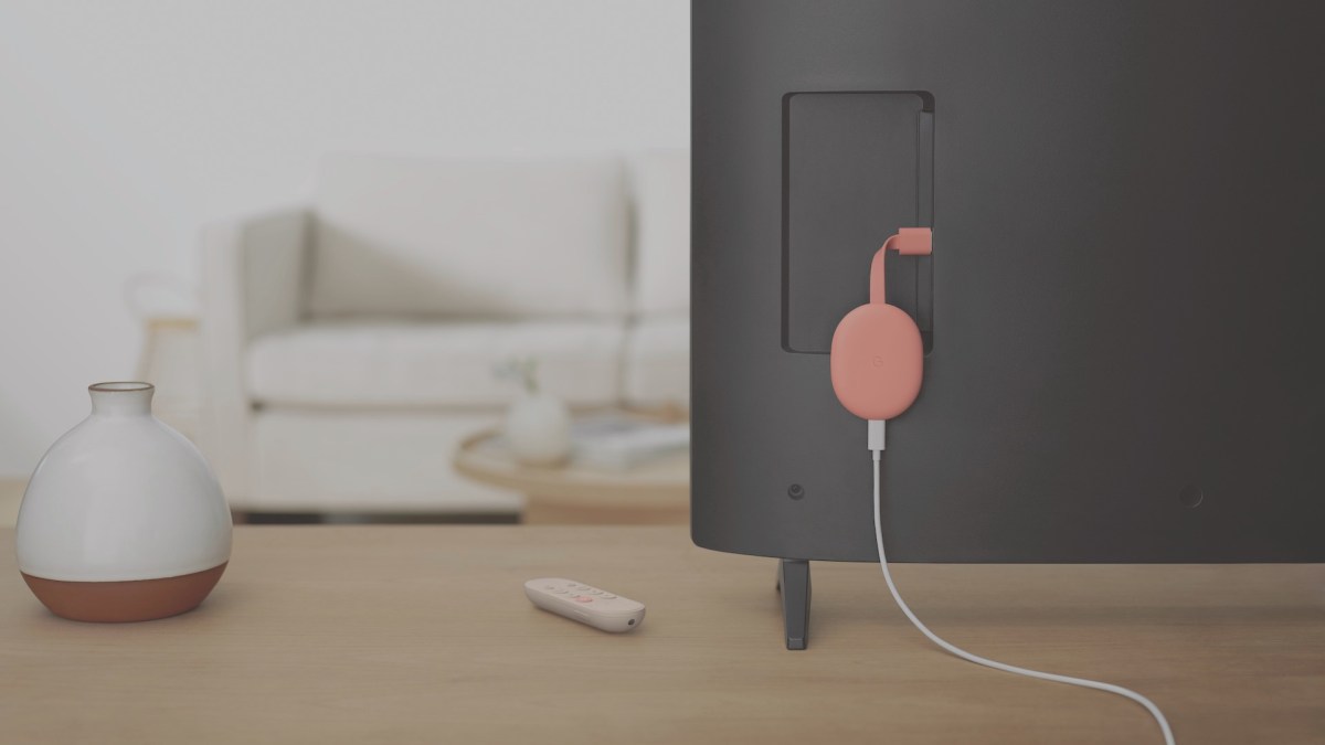 Le nouveau Google Chromecast // Source : Google Le nouveau Google Chromecast // Source : Google