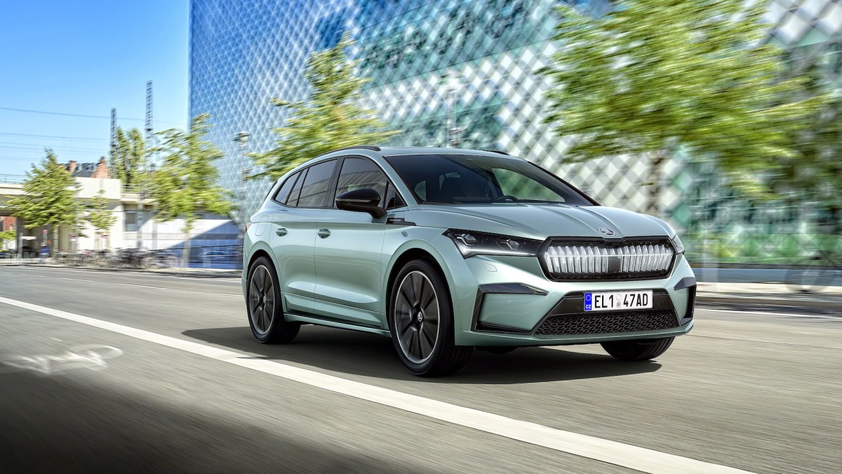 SUV Skoda Enyaq iV // Source : Skoda SUV Skoda Enyaq iV // Source : Skoda