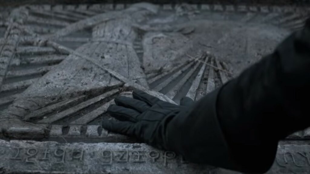 La référence à la mythologie grecque dans la bande-annonce. // Source : Warner La référence à la mythologie grecque dans la bande-annonce. // Source : Warner