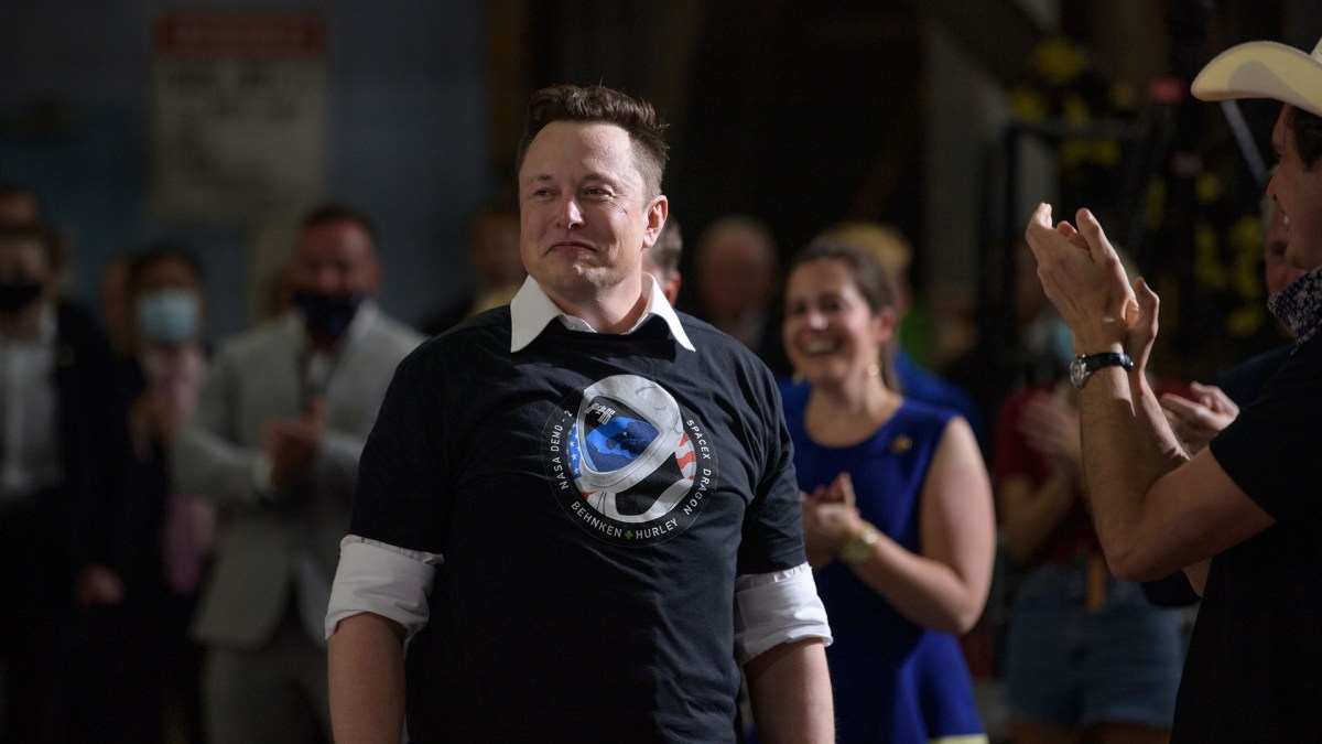 Elon Musk, en mai 2020. // Source : Bill Ingalls Elon Musk, en mai 2020. // Source : Bill Ingalls