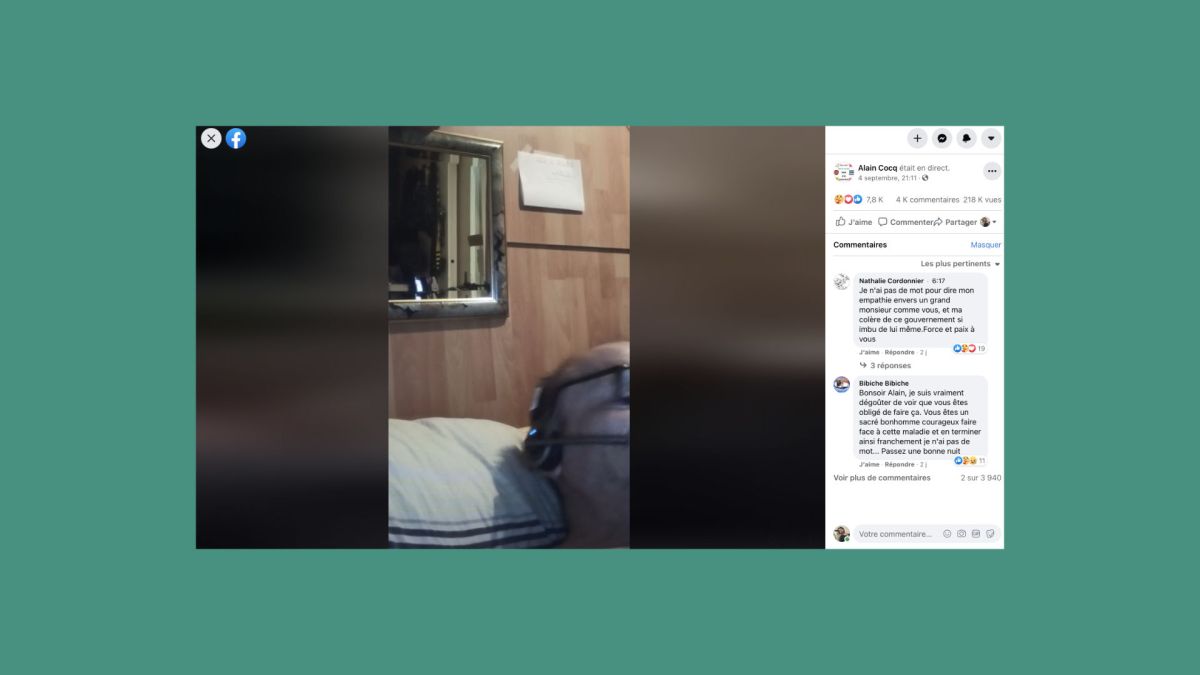 Le Facebook d'Alain Cocq // Source : Capture d'écran Numerama Le Facebook d'Alain Cocq // Source : Capture d'écran Numerama