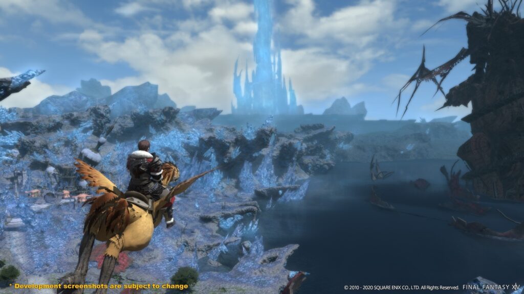 FInal Fantasy XIV monture volante FInal Fantasy XIV monture volante