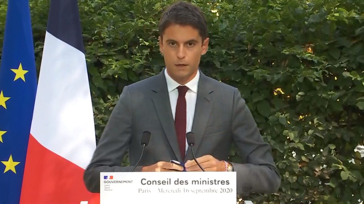 Gabriel Attal. // Source : Elysée Gabriel Attal. // Source : Elysée