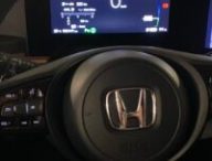 Le volant de la Honda e