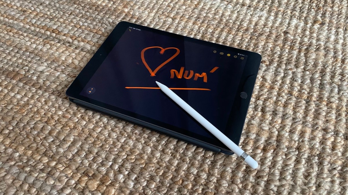 iPad 2020 et Apple Pencil // Source : Maxime Claudel pour Numerama iPad 2020 et Apple Pencil // Source : Maxime Claudel pour Numerama