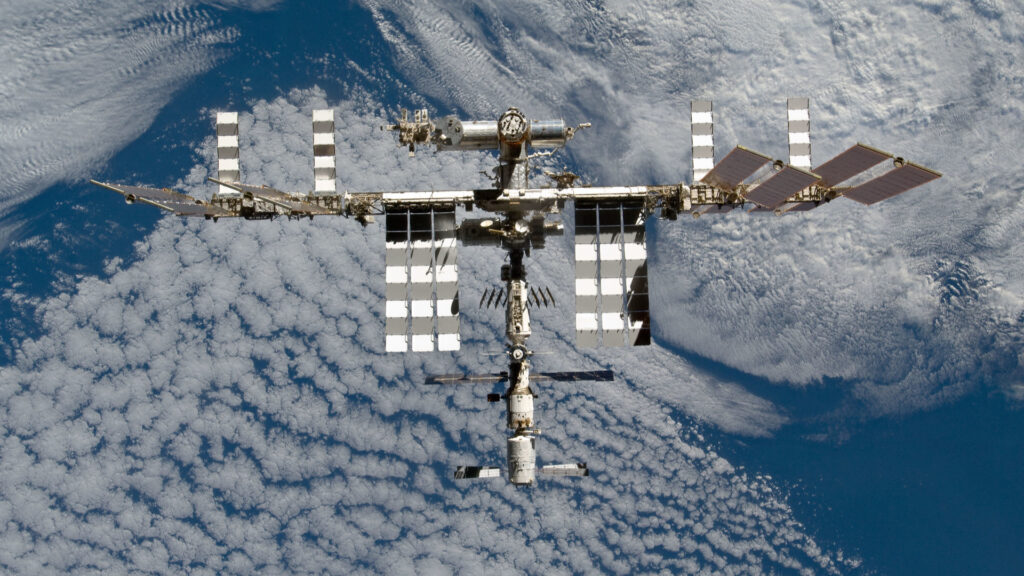 La Station spatiale internationale. // Source : Flickr/CC/Nasa La Station spatiale internationale. // Source : Flickr/CC/Nasa