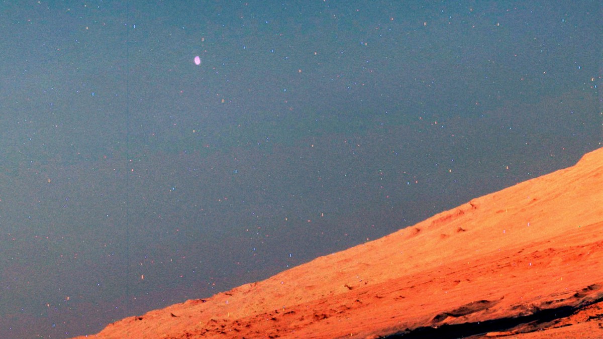 Phobos vue de Mars. // Source : Flickr/CC/Raziel Abulafia (photo recadrée) Phobos vue de Mars. // Source : Flickr/CC/Raziel Abulafia (photo recadrée)