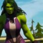 She Hulk dans Fortnite // Source : Fortnite She Hulk dans Fortnite // Source : Fortnite