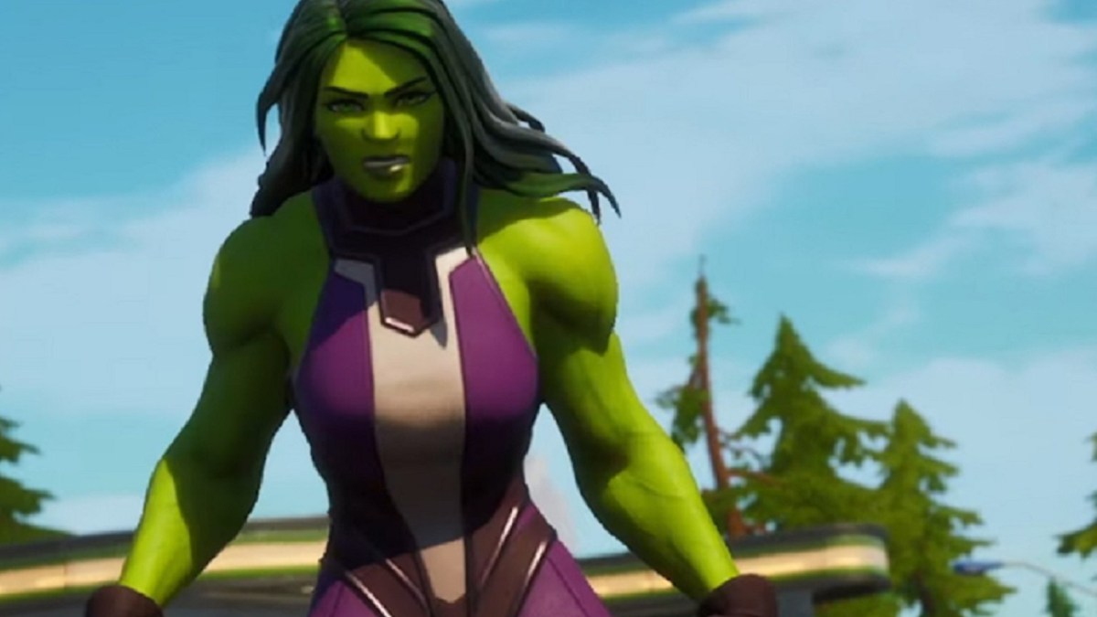 She Hulk dans Fortnite // Source : Fortnite She Hulk dans Fortnite // Source : Fortnite
