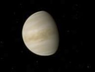 Vue d'artiste de Vénus. // Source : ESO/M. Kornmesser/L. Calçada & NASA/JPL/Caltech