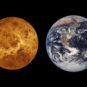Vénus et la Terre. // Source : Pixabay