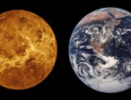 Vénus et la Terre. // Source : Pixabay