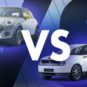 Honda e versus Mini Cooper SE // Source : Claire Braikeh pour Numerama Honda e versus Mini Cooper SE // Source : Claire Braikeh pour Numerama