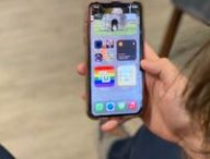 Un écran d'accueil d'iPhone personnalisé // Source : François Manens/Numerama