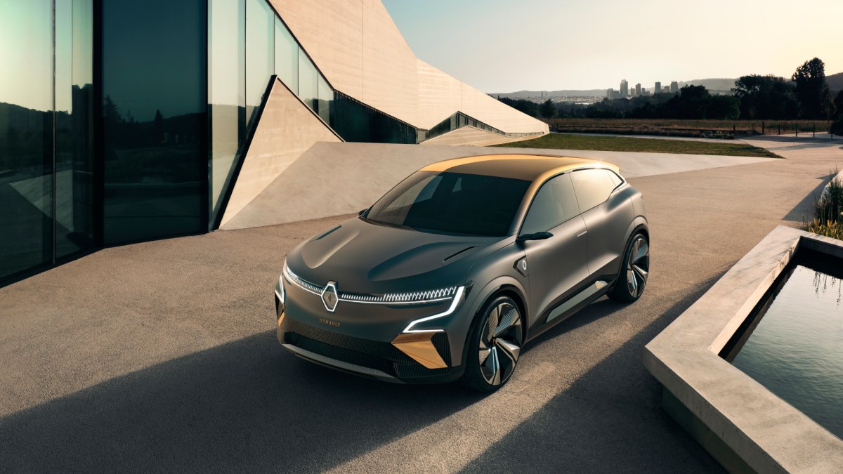 Renault Mégane eVision // Source : Renault Renault Mégane eVision // Source : Renault