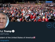 Le compte Twitter de Donald Trump n'aurait été protégé que par un bête mot de passe. // Source : Capture d'écran Twitter