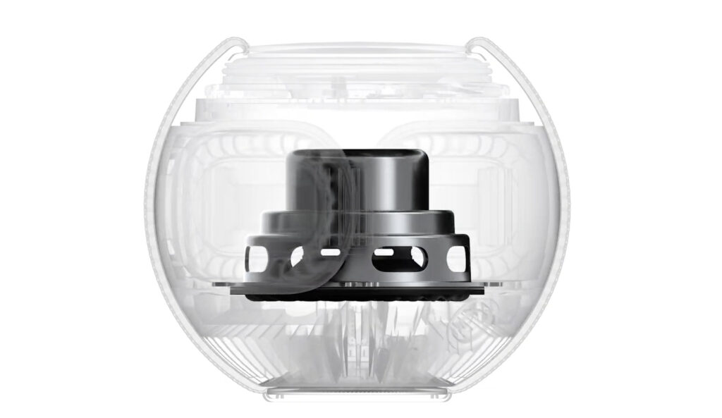Le HomePod Mini d'Apple // Source : Apple Le HomePod Mini d'Apple // Source : Apple