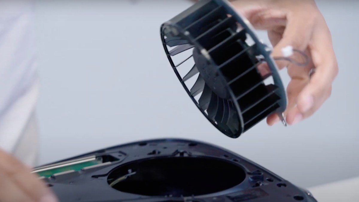 Le gros ventilateur de la PS5 // Source : Sony Le gros ventilateur de la PS5 // Source : Sony