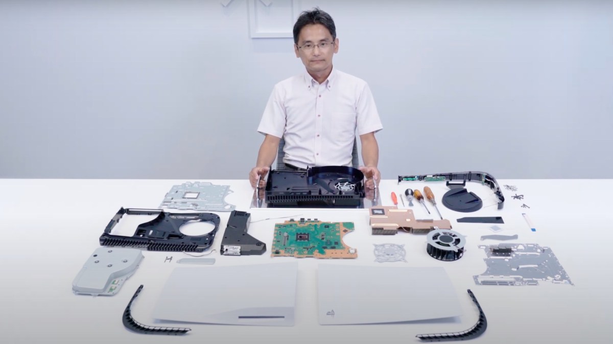 Désassemblage de la PS5 // Source : Sony Désassemblage de la PS5 // Source : Sony