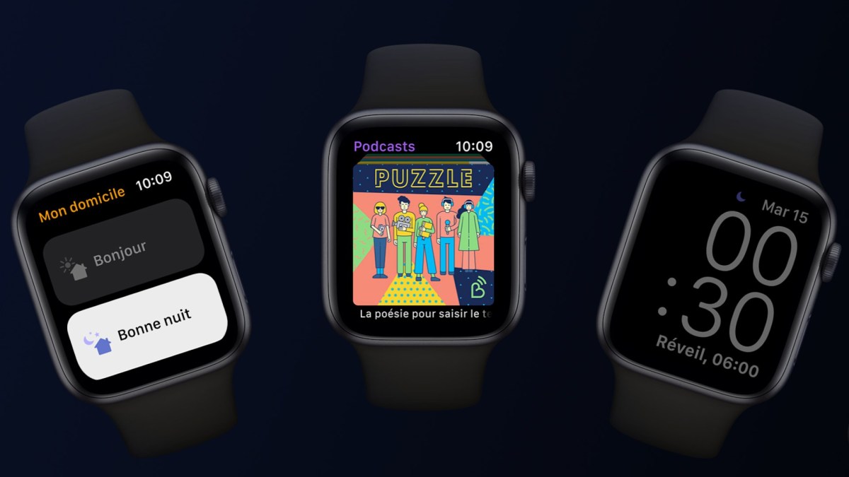 watchOS 7 pour Apple Watch // Source : Apple watchOS 7 pour Apple Watch // Source : Apple